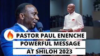 PASTOR PAUL ENENCHE’S FULL MESSAGE AT SHILOH 2023 amp HIS ENCOUNTER WITH BISHOP OYEDEPO [upl. by Aber569]