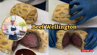 Gordon Ramsays Beef Wellington Recipe  Easy and Delicious [upl. by Atteuqnas]