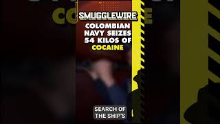 54 Kg of Cocaine Seized by Colombian Navy [upl. by Salakcin]