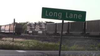 BNSF 5743 leads northbound coal Orchard TX [upl. by Hesler]