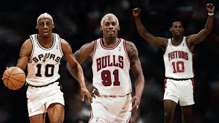 Dennis Rodman Top 10 Career Plays [upl. by Karlee379]