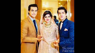 Kartik real brother sister picture 💞😊🦋💞 yrkkh shorts trending viral video status kartik song [upl. by Berni]