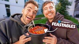 Ich habe für MrBeast gekocht 👨🏻‍🍳🤯 kein Witz [upl. by Femi84]