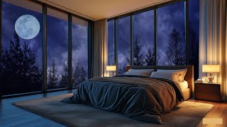 🌙Deep Sleep Night Sounds  Gentle Wind Crickets Frogs amp Owl for Restful Sleep amp Relaxation [upl. by Arutnev]