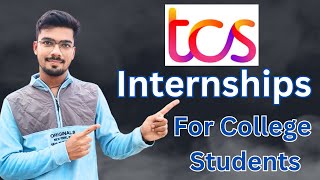 TCS Internships for Freshers  All Branch Students are Eligible  Internships 2024  Shubham Shah [upl. by Euqinimod147]