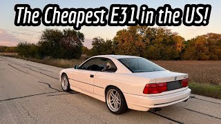 I Bought the CHEAPEST BMW E31 8 Series in America  So whats wrong with it [upl. by Anileva]