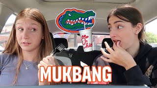 Chickfila MUKBANG at University of Florida [upl. by Mussman]