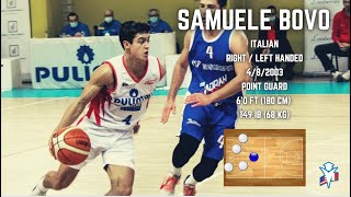 Samuele Bovo  Point Guard  Studente Atleta [upl. by Nalrah739]