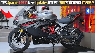 New TVS Apache RR310 BS7 Full Review  Price New features amp update [upl. by Dusa]