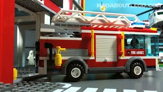 Lego City Fire Stations Update 2022 [upl. by Nanreik634]