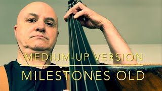 Milestones Old mediumup Bass Line Play Along Backing Track [upl. by Gleason]