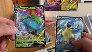 VENUSAUR VS BLASTOISE V PROMO CARDS [upl. by Best]