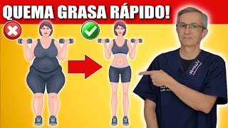 Cómo eliminar tu grasa abdominal la peligrosa [upl. by Lenee]