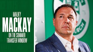 Malky Mackay On The Summer Transfer Window I Hibernian FC [upl. by Clarey]