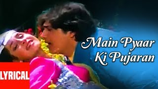 Main Pyar Ki Pujaran Lyrical Video  Hatya  Bappi Lahiri  Moh AzizSapna MukherjeeGovindaNeelam [upl. by Jessalyn845]