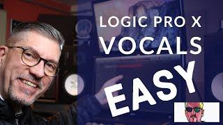 Recording Vocals In Logic Pro X in 5 Easy Steps [upl. by Atineb]