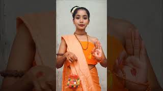 Devi Brahmacharini🌺  navratriyt youtube brahmacharinishorts jaimatadi drvima navratristatus [upl. by Yreffej906]