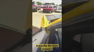 Clapped out 392😱 dodge automobile car burnout [upl. by Ennahs]