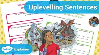 KS2 Uplevelling Sentences [upl. by Llenrahc]