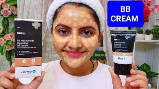 Dermaco 2 Niacinamide Hydrating BB Cream review for everyday makeup  RARA  BEST BB [upl. by Ahsenod941]