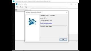 Trimble Convert to RINEX [upl. by Lay920]