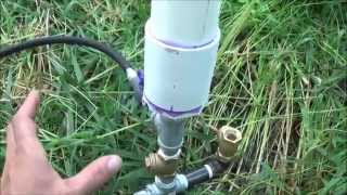 How to Make a quotWater Ramquot offgrid Water Pump requires no electricity [upl. by Hogg]