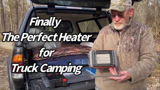 Finally The Perfect Heater for Truck Camping Kovea Cupid Butane Heater [upl. by Nol]