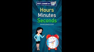 Telling Time For Children  Hours Minutes Seconds  Learning Time  Telling Time For Kids shorts [upl. by Laforge]