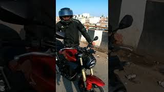 Honda CB300R Bs6 Exhaust Sound 🔥 shorts [upl. by Adnawot903]