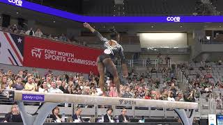 Simone Biles  Balance Beam  2024 Xfinity US Championships  Senior Women Session 2 Day 1 [upl. by Leveroni]