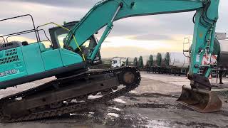 Kobelco SK210LC10 2017  6038 hours [upl. by Aehcsrop25]