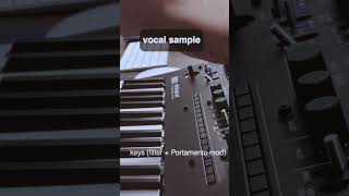 Analog synthesizer jam synth beats musician electronicmusic shorts shortsfeed short indie [upl. by Mona]