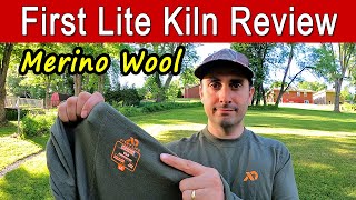 First Lite Kiln 250 Merino Base Layers Review  Crew Shirt  Long John [upl. by Kirby]