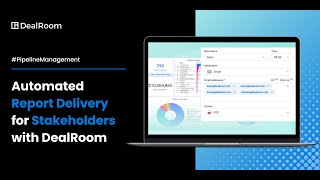 Automated Report Delivery for Stakeholders with DealRoom [upl. by Enneirb]