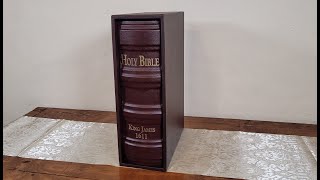 1611 King James Bible Super Deluxe Facsimile Edition [upl. by Ahsiele]