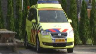 Dagje posten in assen  ambulance motor 02323 [upl. by Cornelia]