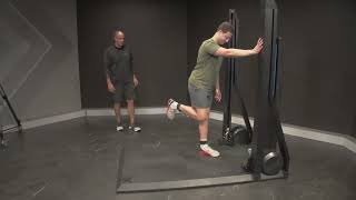 OxeFit  XS1  Single Leg Curl  Movement Demonstration [upl. by Nemra]