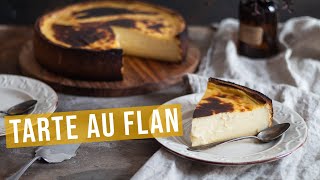 RECETTE  Tarte au flan ou flan pâtissier [upl. by Hillery507]