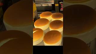 Japanese Style Soft Jiggly Cheese Cake  Korean Street Food shortsvideo [upl. by Enillebyam]