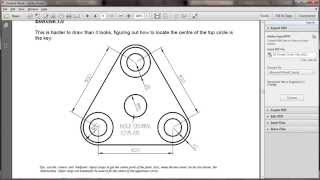 AutoCAD drawing Challenge In under 1 minute with Tutorial [upl. by Stedman]