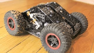 Treads and Tires Are Unstoppable Lego Technic MOC [upl. by Sands585]