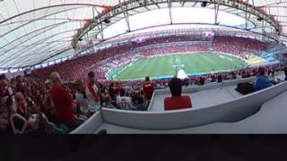 Tour Virtual 360 Flamengo x Corinthians no Maracanã SportVR [upl. by Neyrb]