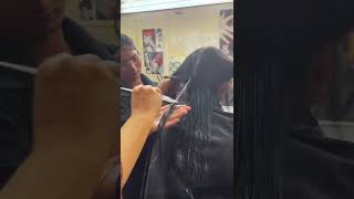 Hair Straightening Tutorial  Learn Beauty Courses beautyacademy viralshorts beautyinstitute [upl. by Enirok]