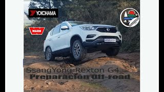 SsangYong Rexton G4  Preparación OffRoad Club Rutas Turísticas 4x4 [upl. by Noryt]