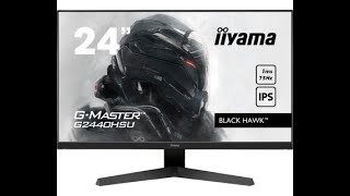 iiyama GMaster G2440HSUB1 [upl. by Ahsinnod657]