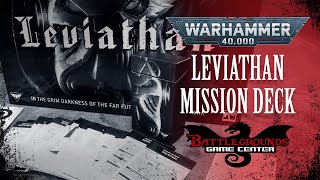 Warhammer 40k  Leviathan Mission Deck Overview [upl. by Rozalin]