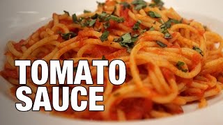 How To Make Perfect Tomato Sauce Spaghetti Sauce Recipe [upl. by Woodson]