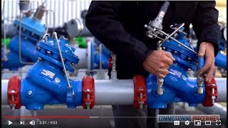 Two Stage Pressure Reducing Station  Commissioning Procedure [upl. by Annod]