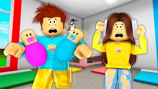 Poke And I Ran Brookhaven Daycare Roblox [upl. by Llenaj]