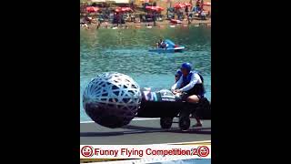 Funny Flying Competition 2😀 redbull sports shorts funny [upl. by Kipton]